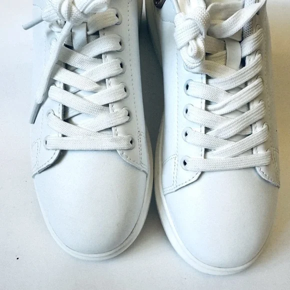 Berness‎ Classic White Sneakers with Glitter Sparkling Twist, Size 9, NWOB - Picture 5 of 10